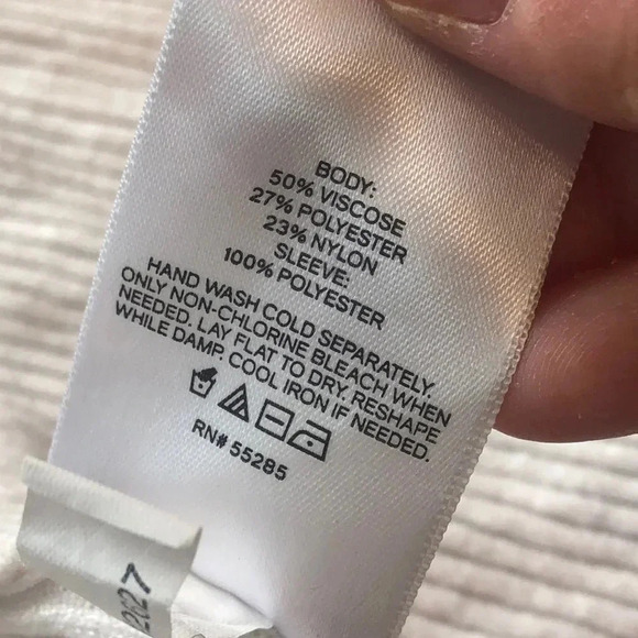 Express White Lace  Crochet Long Sleeve Cardigan Size XL NWOT - Picture 3 of 9